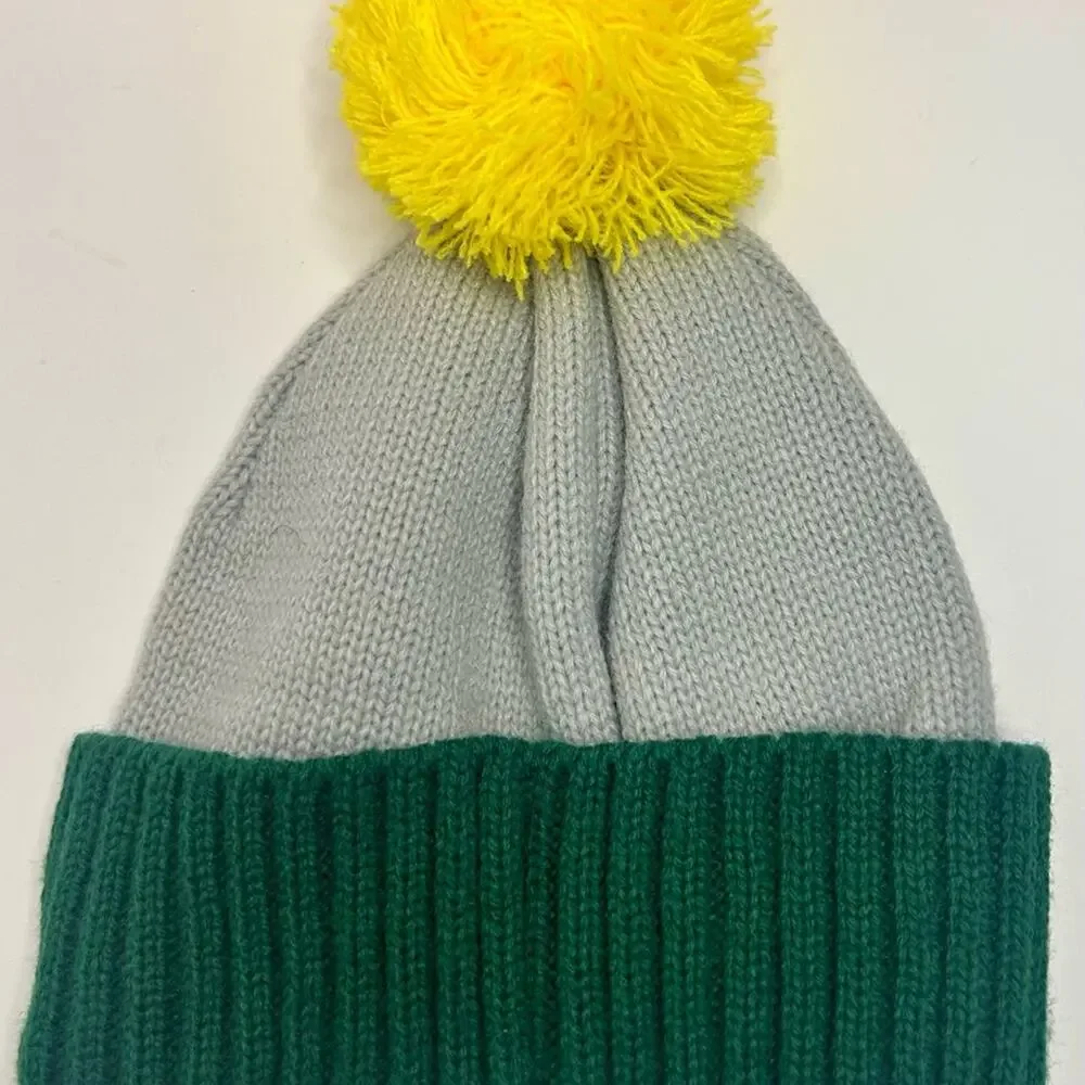 Adidas Kids Portland Timbers Beanie MLS Knit Hat Pom Winter